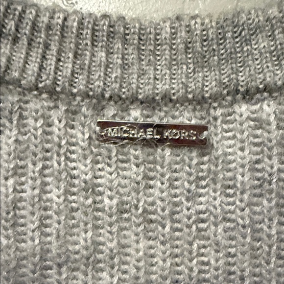 MICHAEL Michael Kors Gray Crewneck Sweater Small - Picture 8 of 9